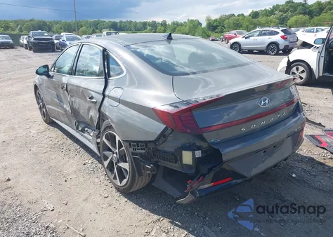 2023 Hyundai Sonata Sel Plus из США, поврежденный, VIN KMHL44J22PA281825